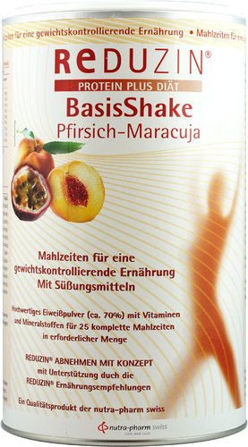 REDUZIN BCM Diät Shake Pfirsich-Maracuja