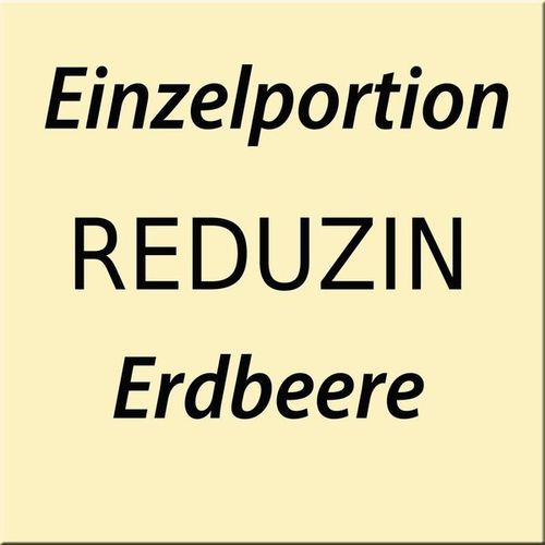 REDUZIN - Erdbeer/Joghurt - Einzelportionsbeutel - MHD Ende 07/2023