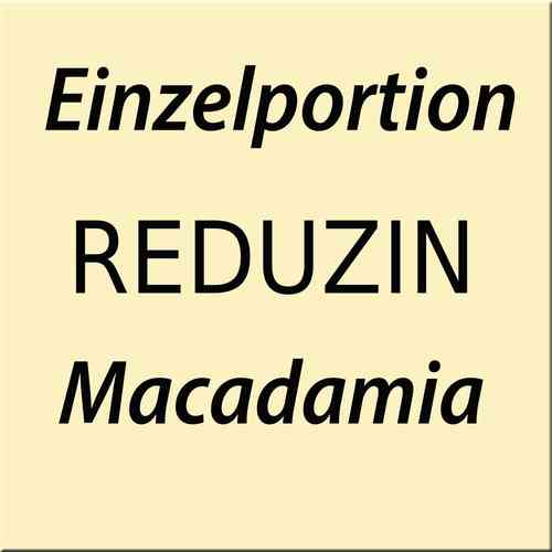 REDUZIN - Macadamia Nuss - BasisKost Diät-Shake Einzelportionsbeutel