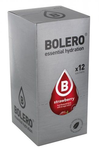 Bolero Diät-Getränk Erdbeere (Karton - 9 g x 12)