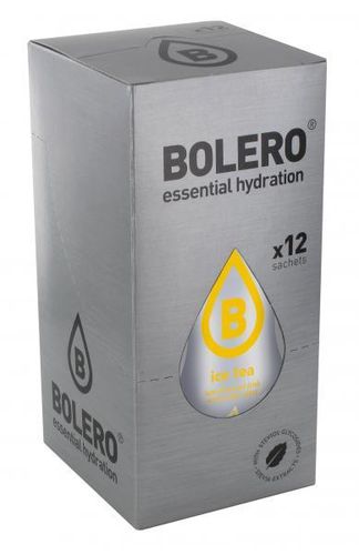 Bolero Diät-Getränk Eistee Zitrone (Karton mit 12 x 8 g)