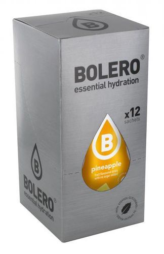 Bolero Diät-Getränk Ananas (Karton - 9 g x 12) - MHD 28/02/2023