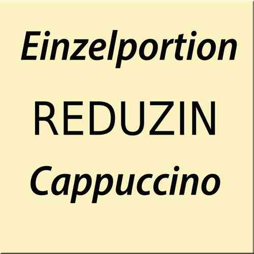 REDUZIN Diät Shake  Cappuccino  Einzelportionsbeutel