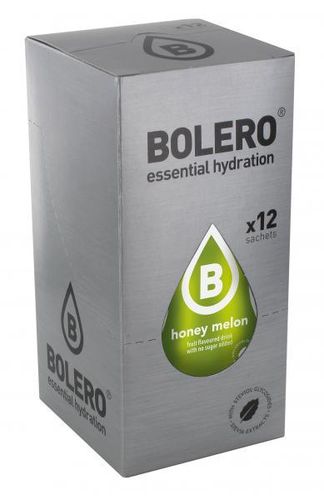 Bolero Diät-Getränk - Honigmelone (Karton - 9 g x 12) - MHD 18/12/2021