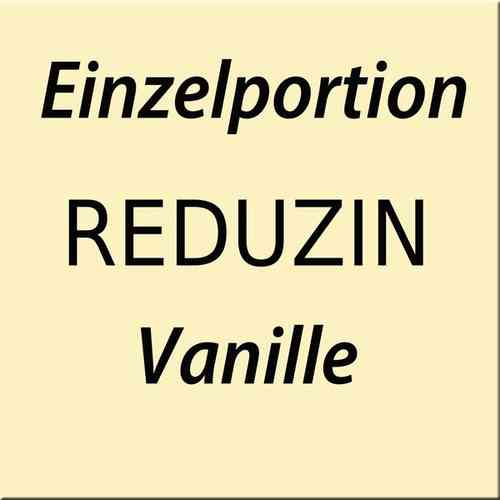 REDUZIN - Vanille - Diät-Shake Einzelportionsbeutel - MHD 03/2022