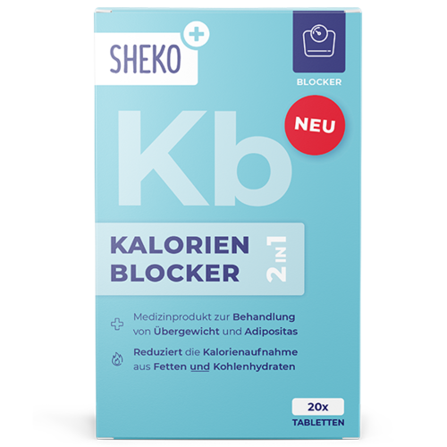SHEKO KALORIEN BLOCKER 2in1 mit 20 Tabletten