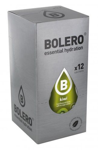 Bolero Diät-Getränk Kiwi (Karton 9 g x 12) - MHD 28/01/2023